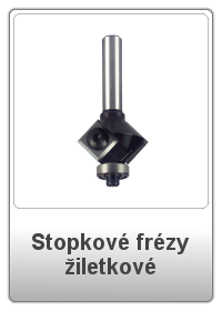 Stopkové frézy žíletkové